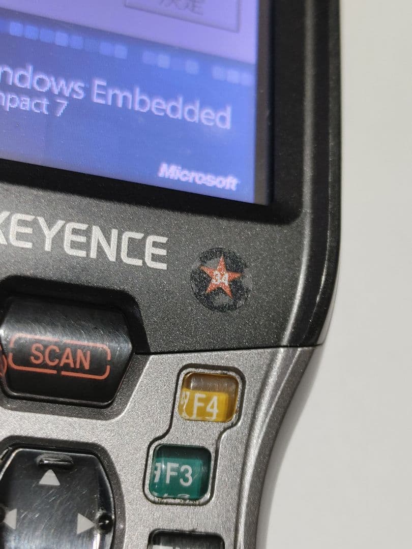 【美品・通電確認済】キーエンス BT-W85 ハンディターミナル 34