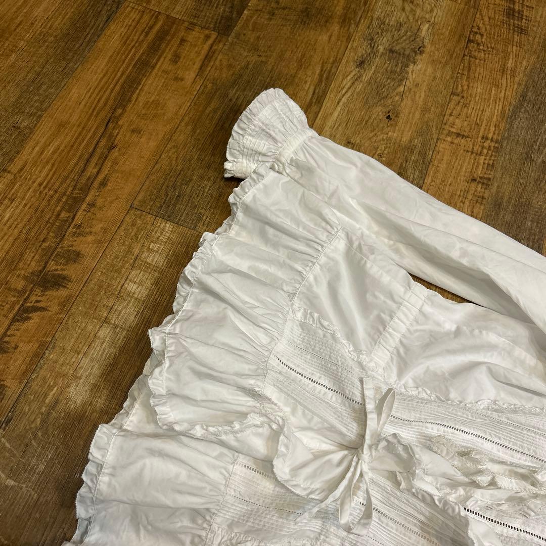 PINK HOUSE ピンクハウス フリル ブラウス シャツ