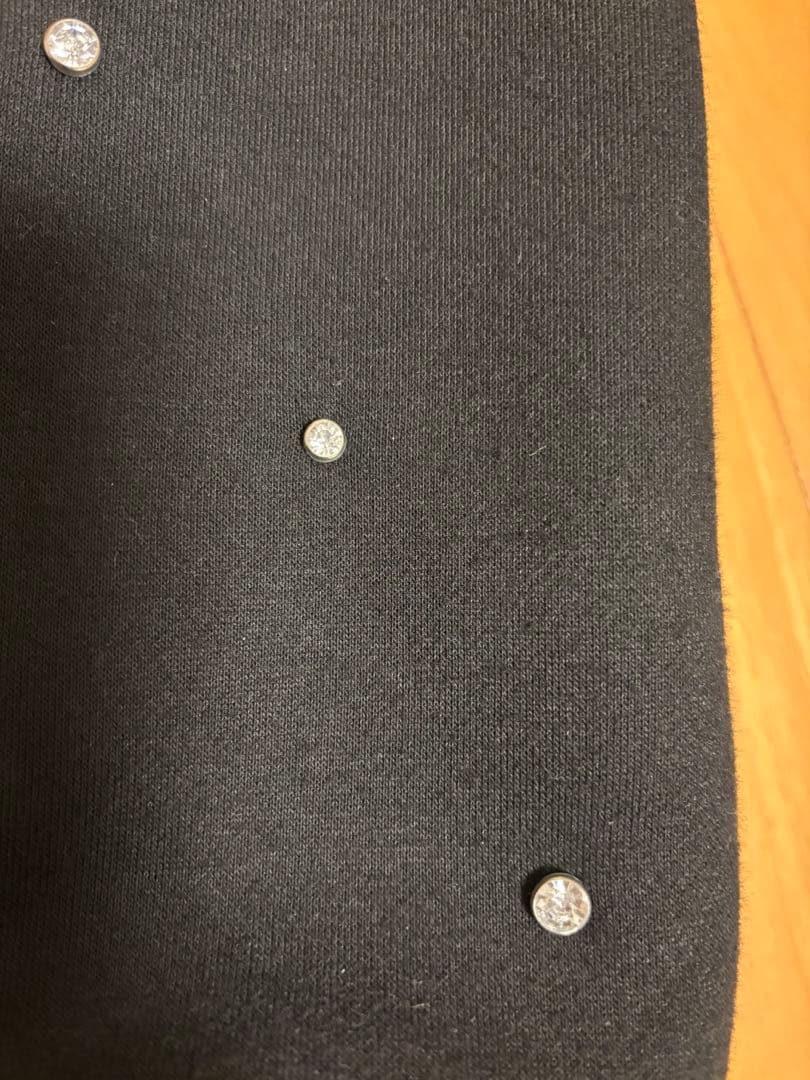 Darich ダーリッチ　DDロゴビジュージップパーカー　ブラック　黒