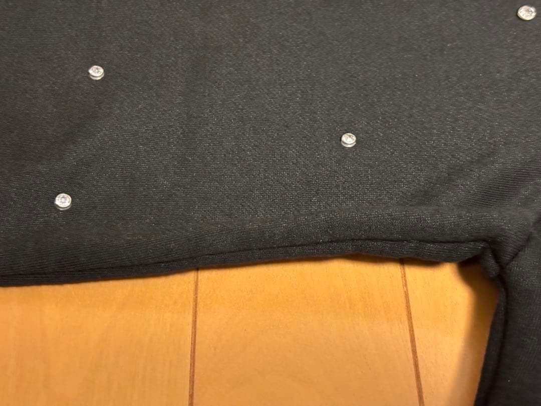 Darich ダーリッチ　DDロゴビジュージップパーカー　ブラック　黒