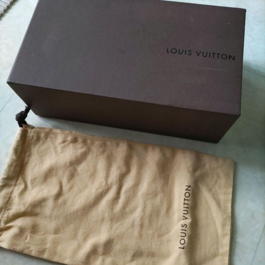 1回着用　LOUIS VUITTON ネイビー フラットシューズ美品　正規品