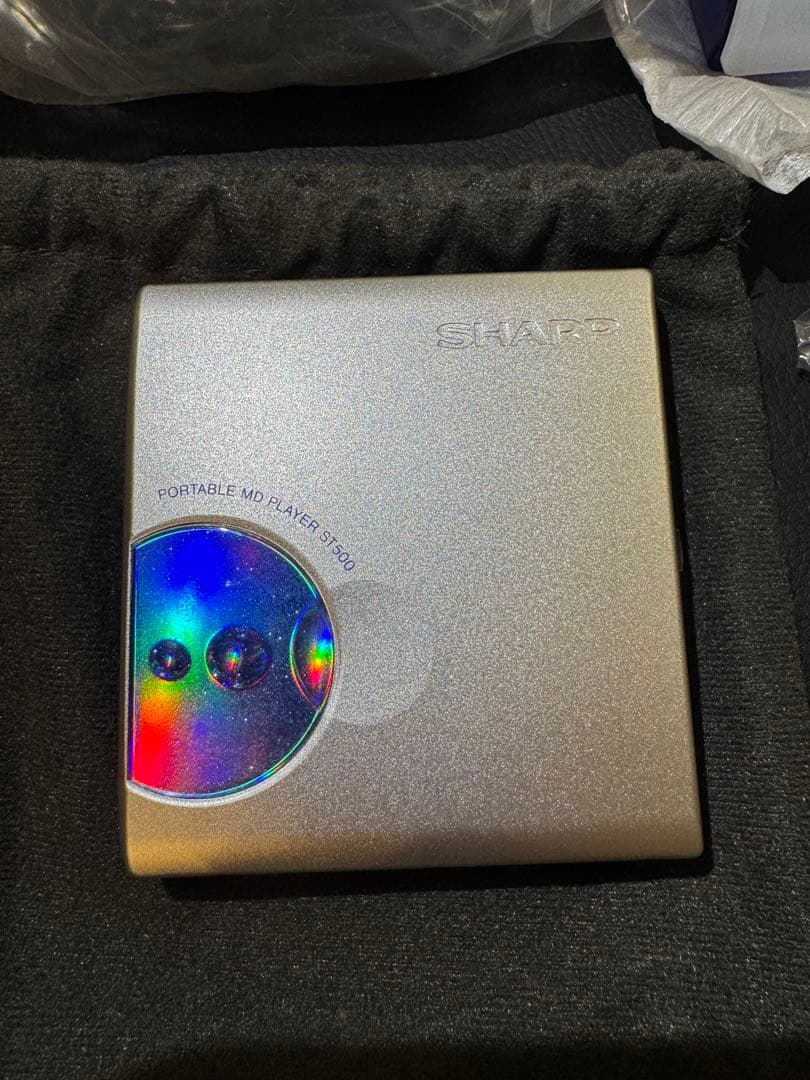 SHARP MD-ST500-Z ポータブルMDプレーヤー 未使用