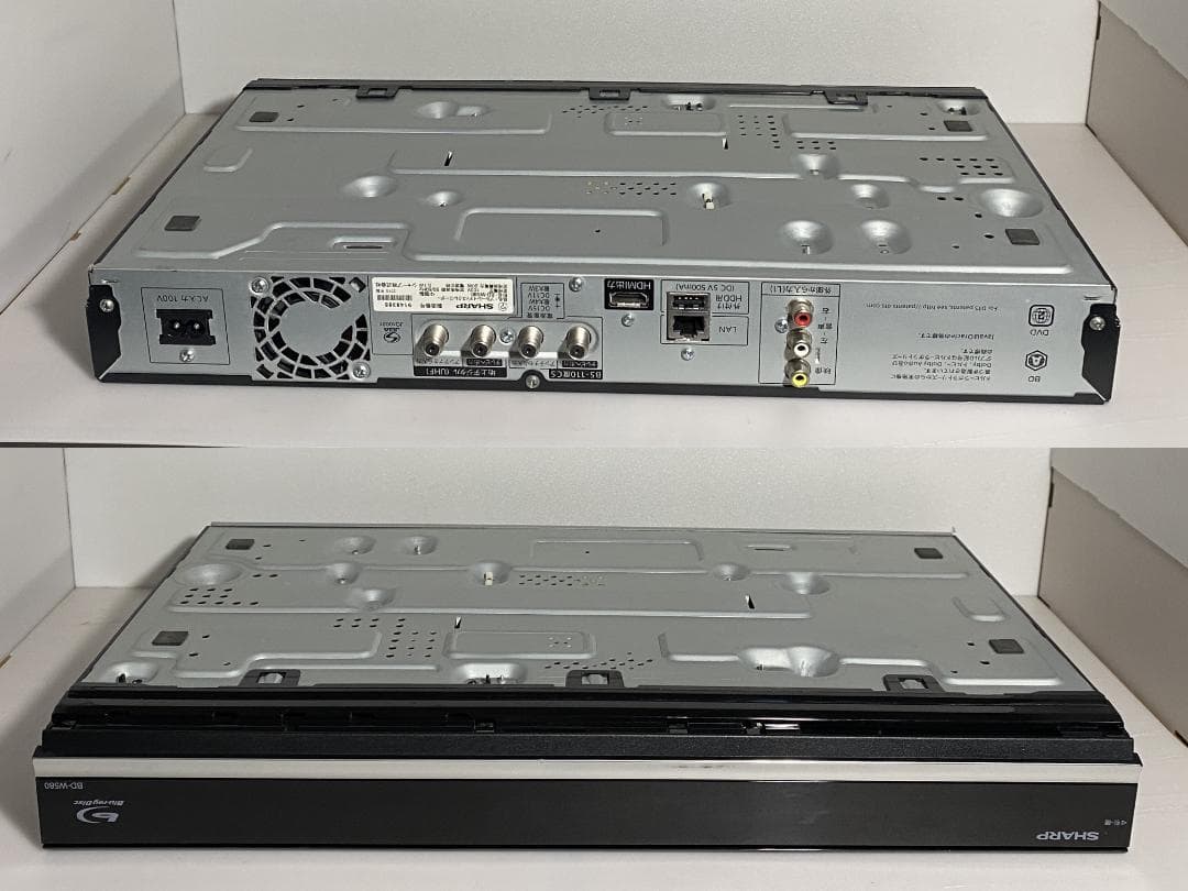 ♬　SHARP　AQUOS　 BD-W580 【HDD:1TB】15年製　♬