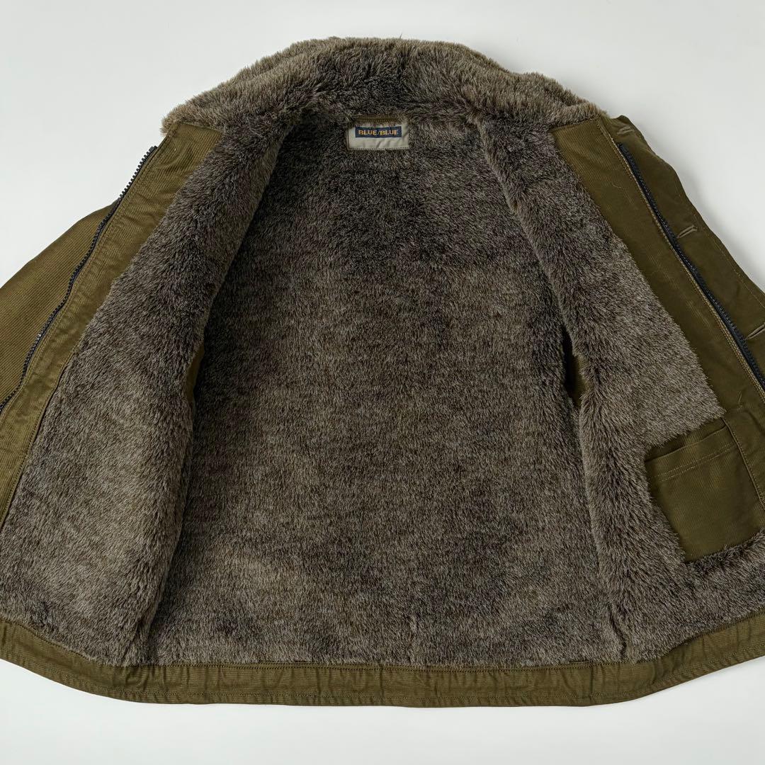 BLUE BLUE N-1 ジャーマンクロス デッキジャケット L ミリタリー