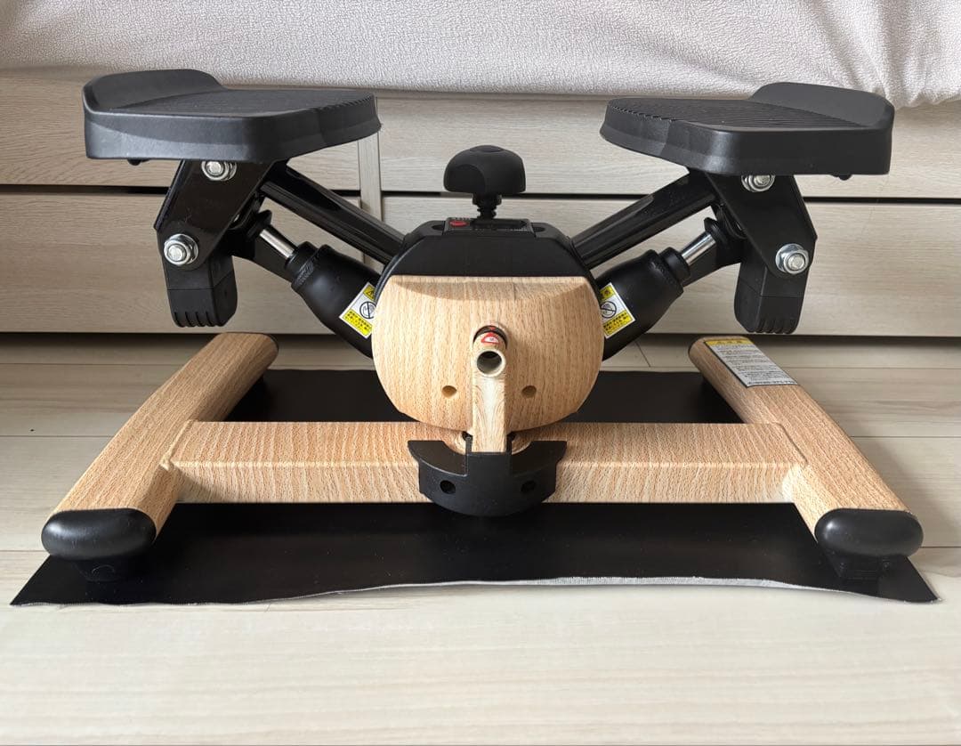 【シート付き】東急スポーツオアシス 木目調 ツイストステッパー