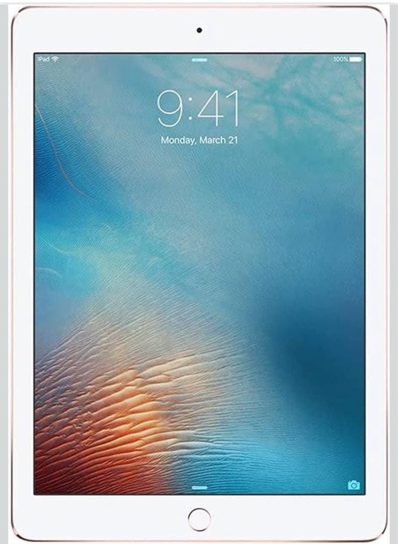 iPad (第5世代) 9.7インチ ピンクゴールド カバー付き