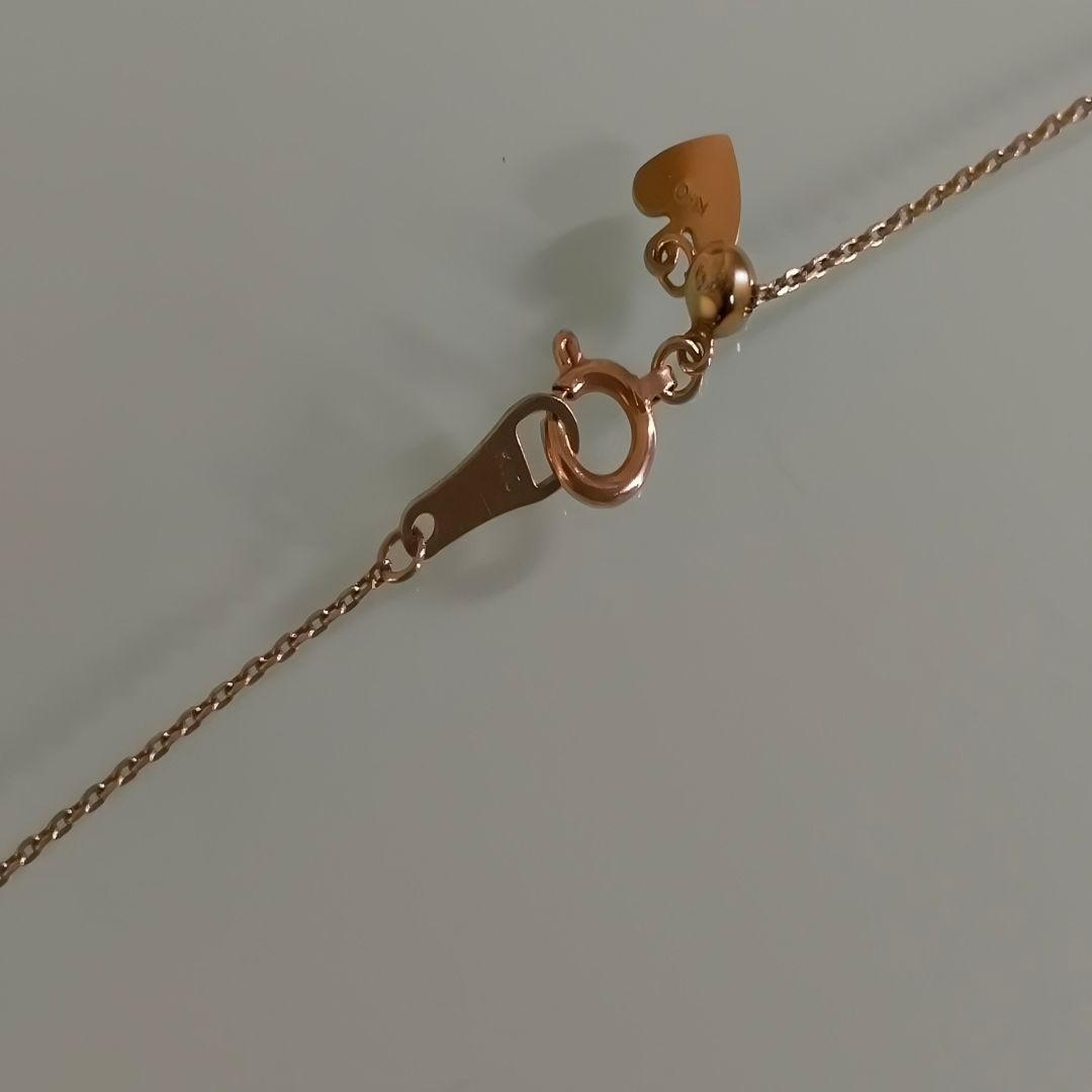 NOJESS　K10 　チェーン　ネックレス　+　シェル　ハート　鳥　チャーム