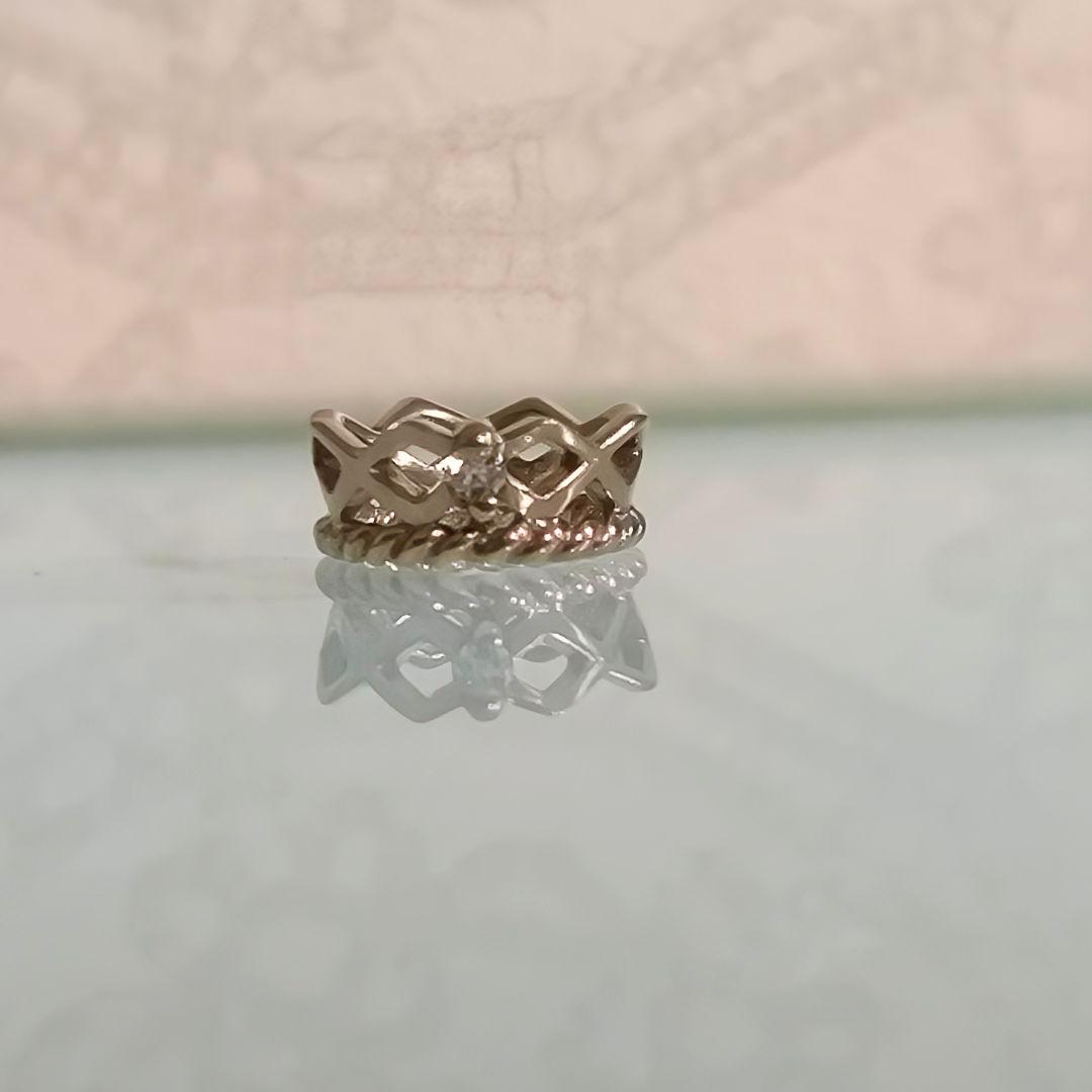 NOJESS　K10 　チェーン　ネックレス　+　シェル　ハート　鳥　チャーム