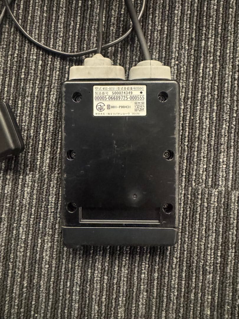 バイク用ETC ミツバ　MSC-BE51 MITSUBA 動作確認済