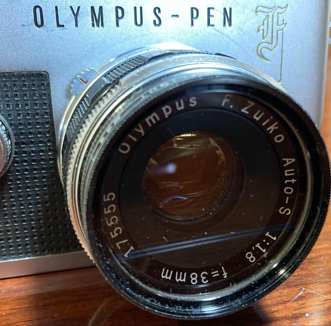 OLYMPUS オリンパス PEN F ＋ 38mm F1.8 フィルムカメラ