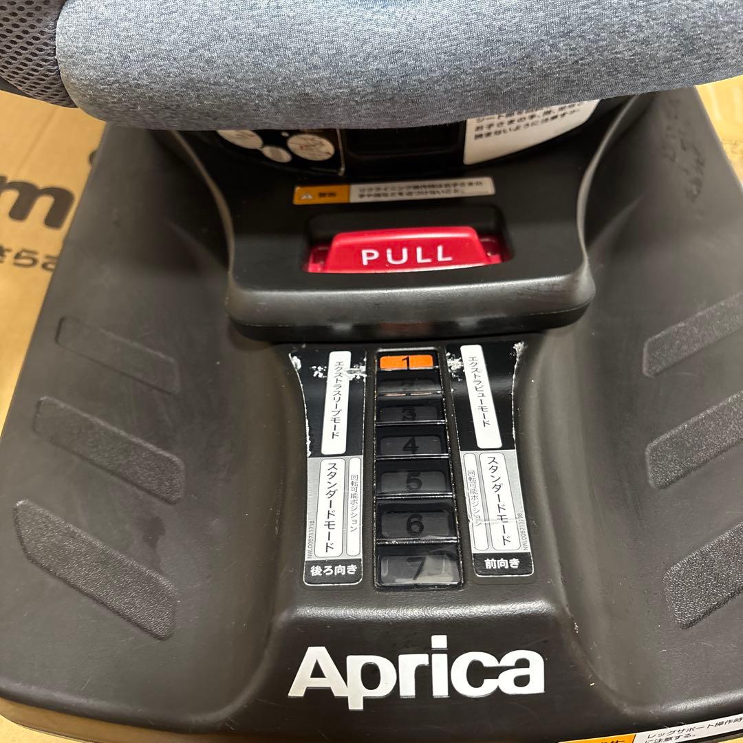 【美品】Aprica クルリラ チャイルドシート アップリカ 回転式 取説付