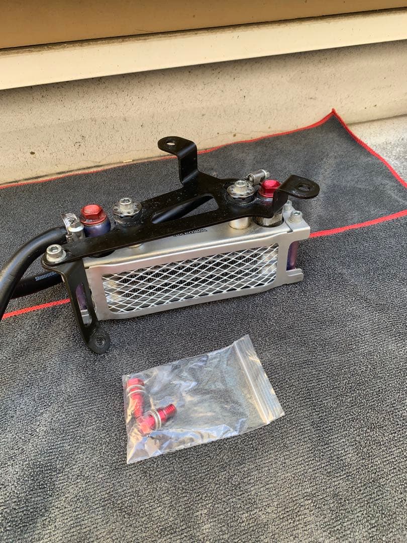 SP武川製　KSR110 KL110A オイルクーラー品番07-07-0328