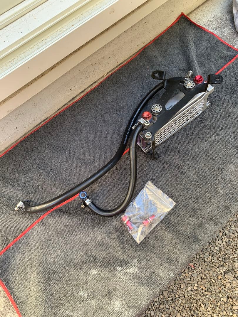 SP武川製　KSR110 KL110A オイルクーラー品番07-07-0328