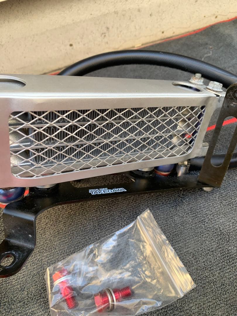 SP武川製　KSR110 KL110A オイルクーラー品番07-07-0328