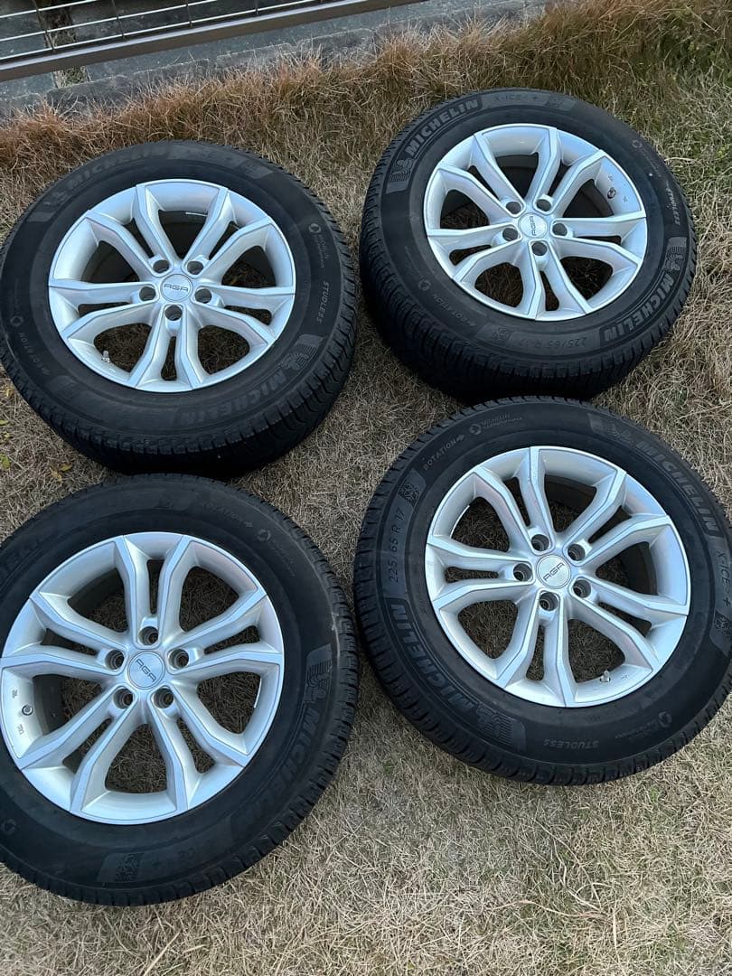 NX等 2019年製 17インチ ミシュラン X-ICE3+ 225/65R17