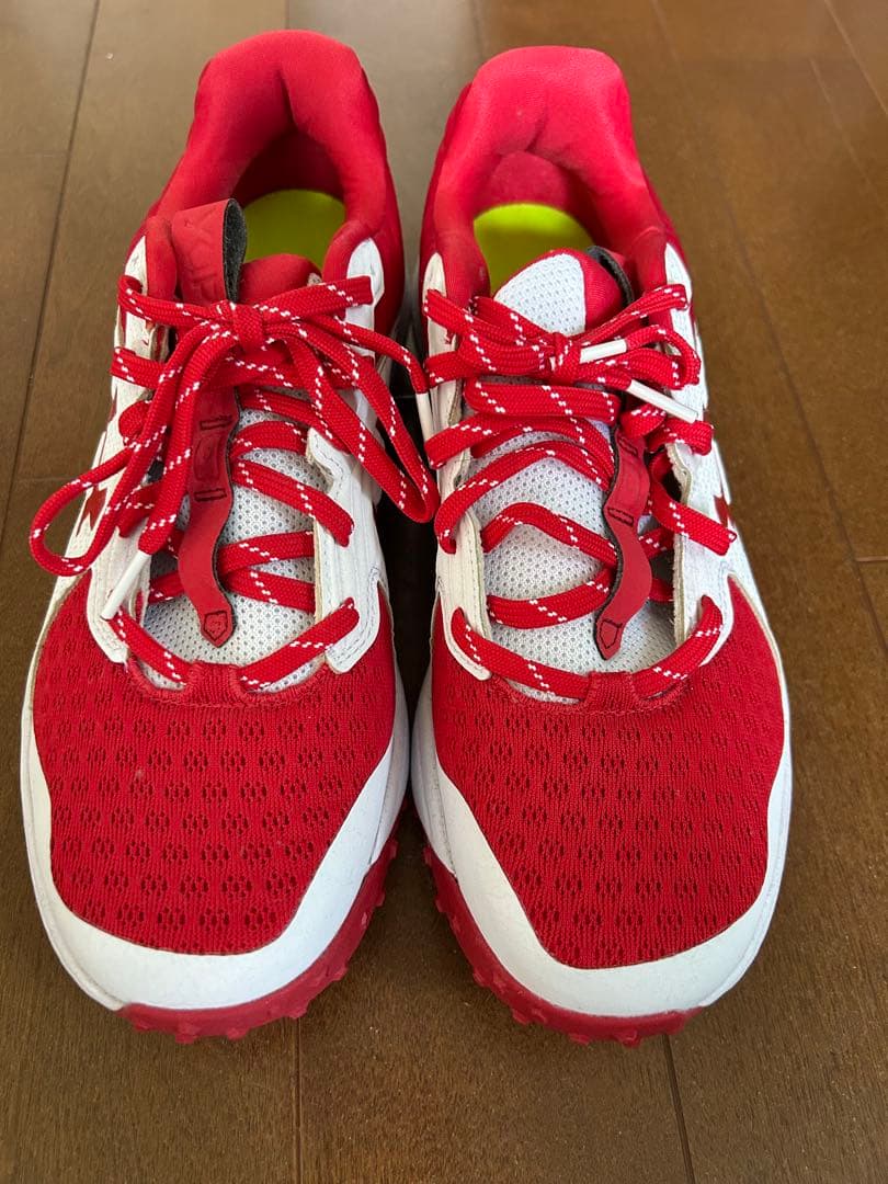 イ*輩様 Under Armour トレーニングシューズ レッド/ホワイト