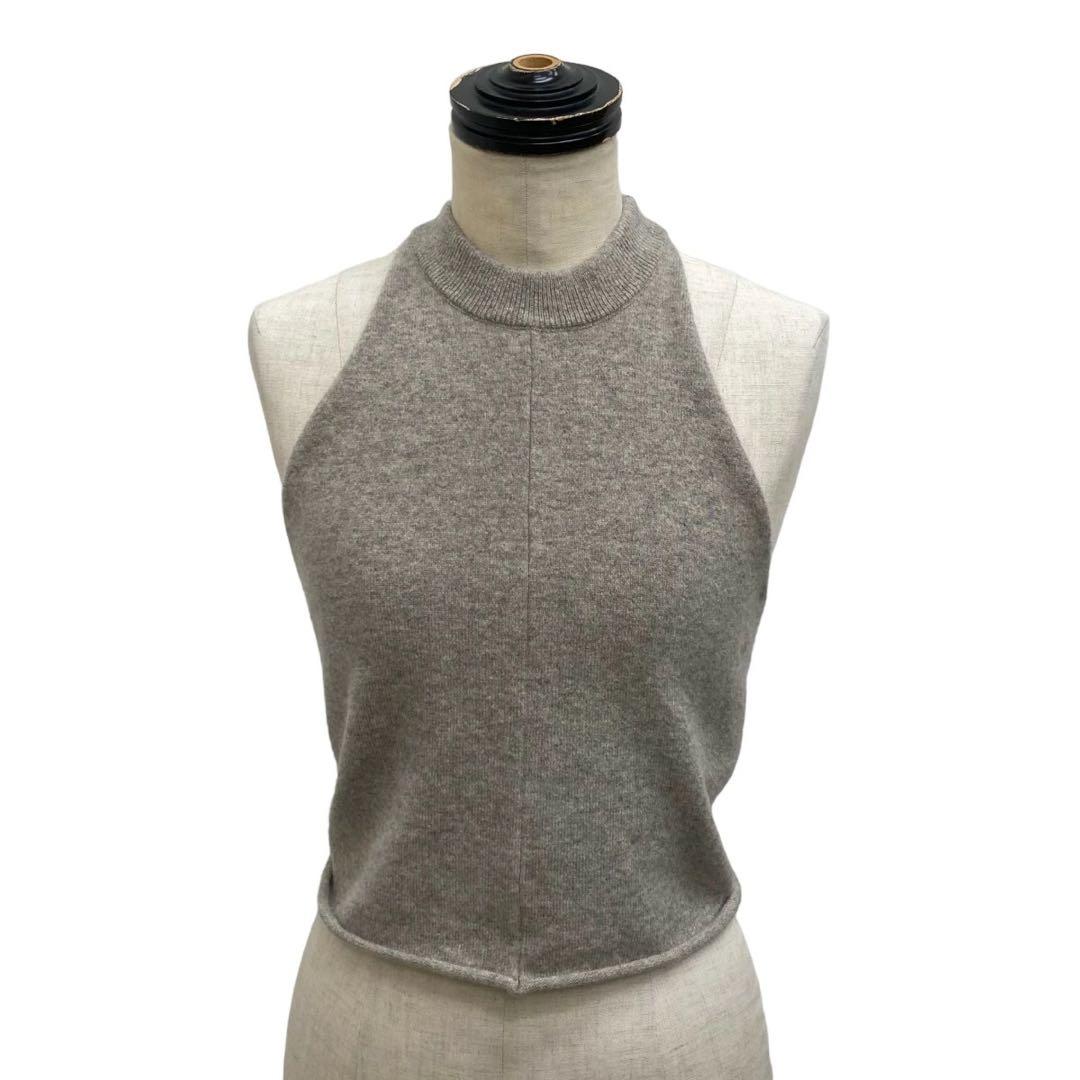 extreme cashmere ホルダーネックニット