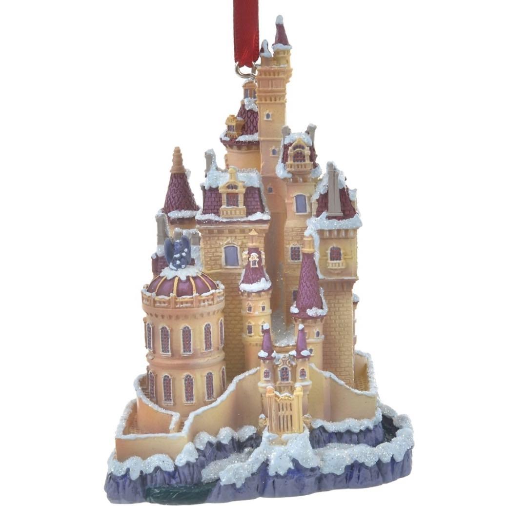 完売品　ディズニー　オーナメント　美女と野獣　城　キャッスル　ストア　ミッキー