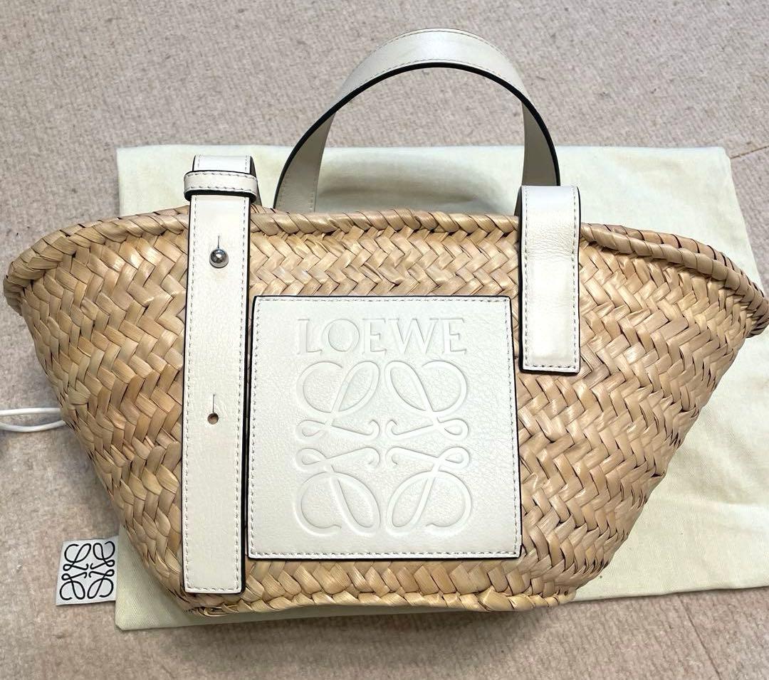 【美品】【正規品】LOEWE ロエベ かごバッグ スモール