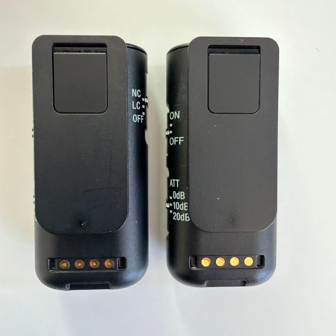 【極美品】SONY ワイヤレスマイク ECM-W3 付属品完備（使用5回のみ）