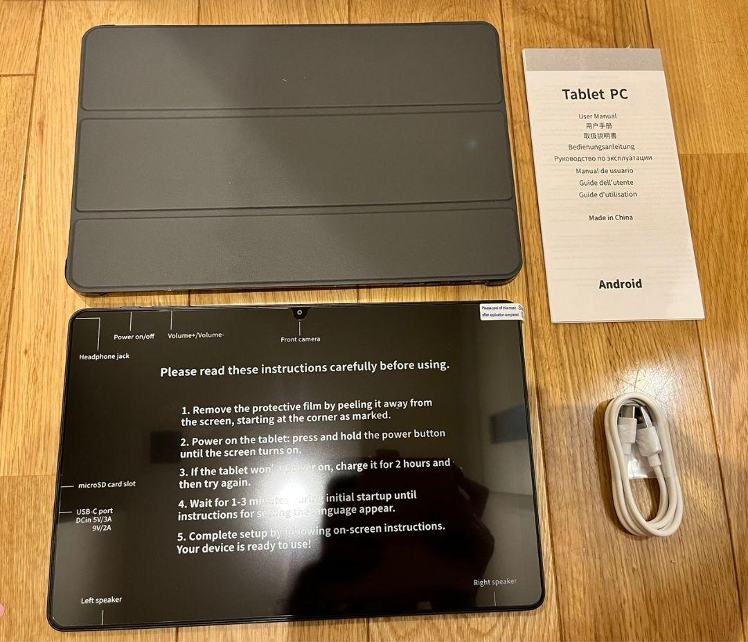 アンドロイド 15 タブレット 11インチ12GB+128GB+1TB拡張