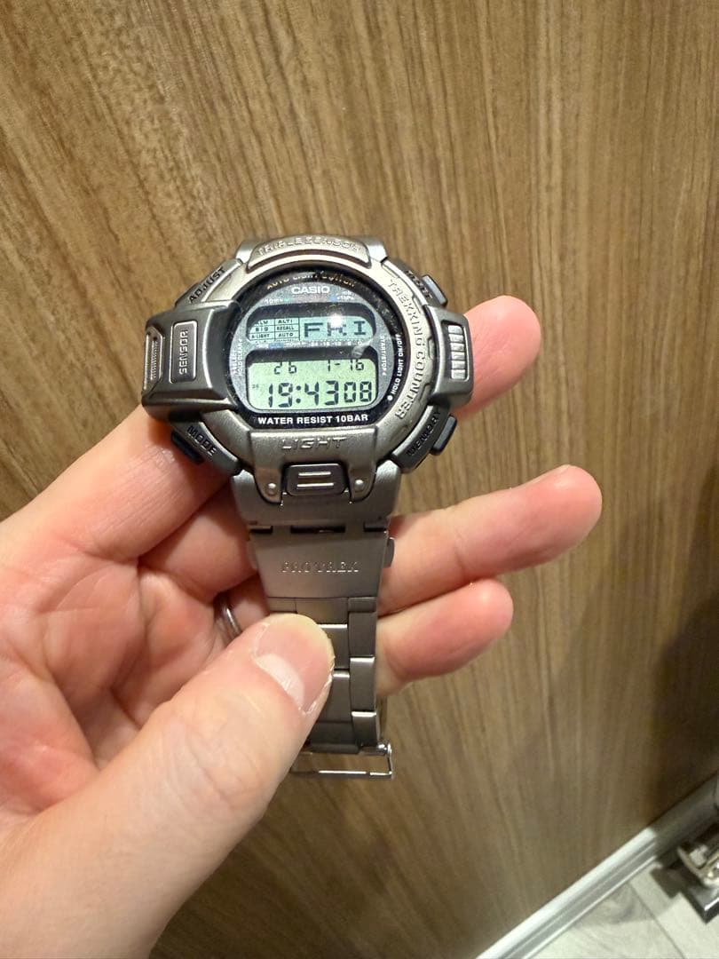 スペシャル様用)希少 カシオ プロトレック　PRT-610 チタン