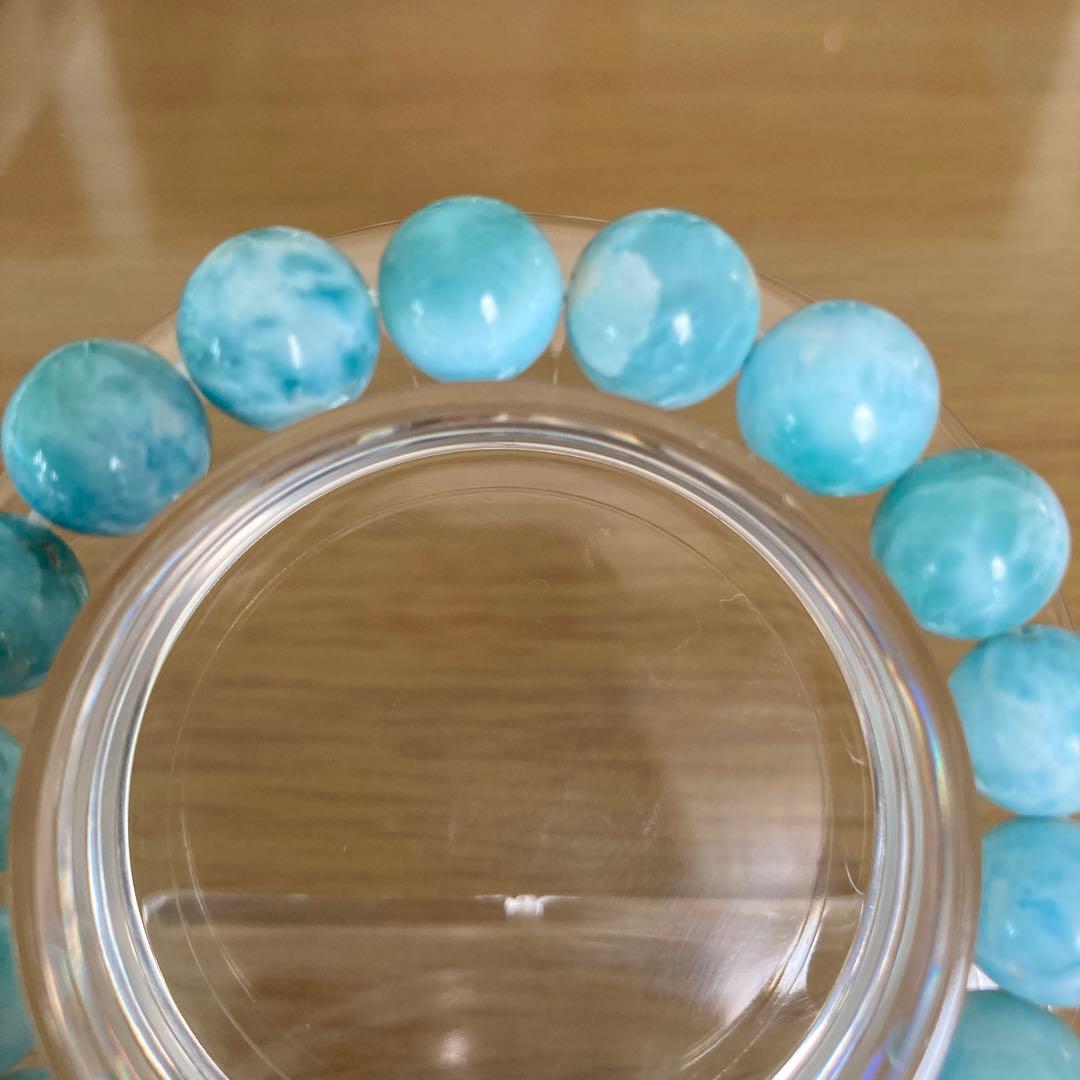 ラリマー ブレスレット チャーム付き 未使用品