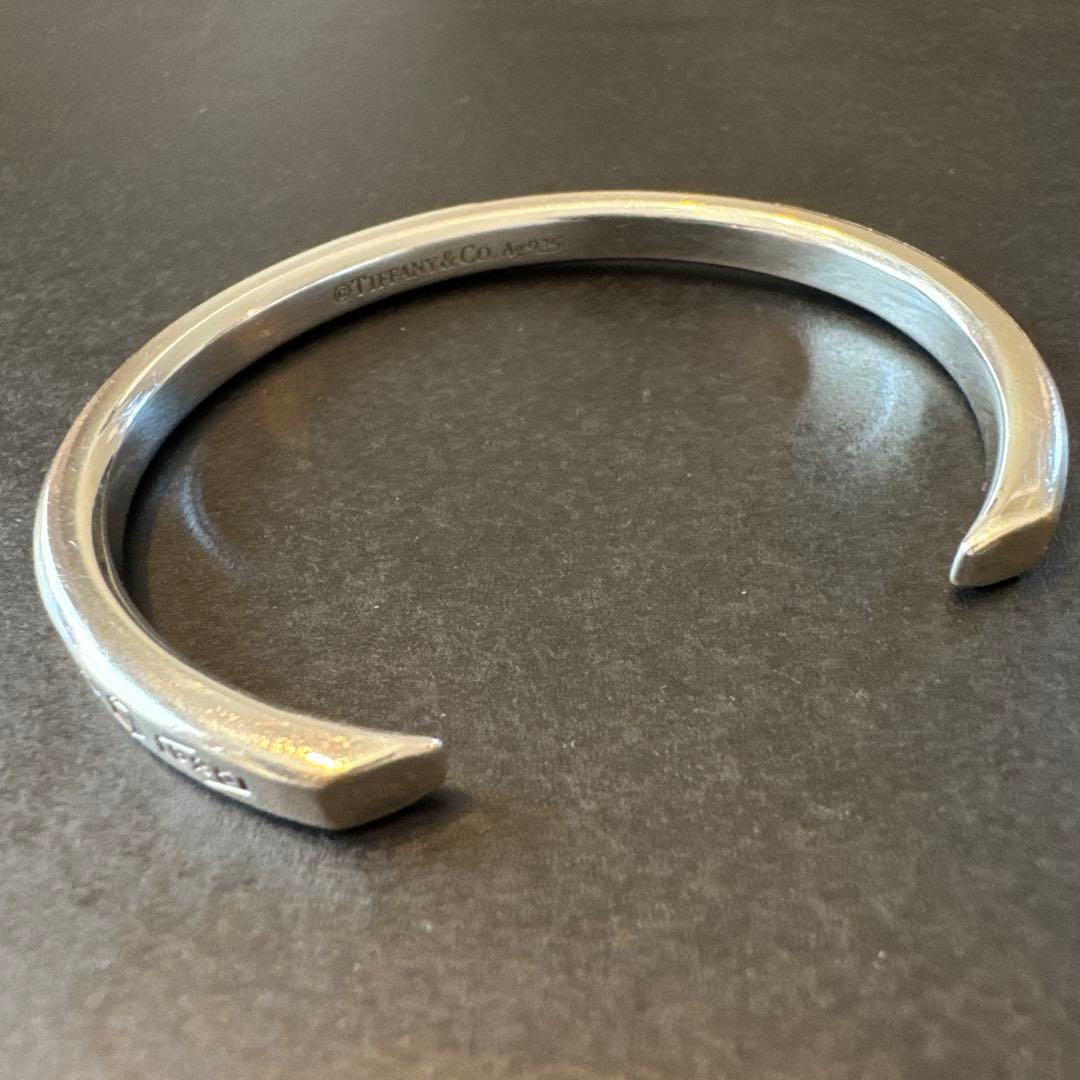 最終お値引き TIFFANY & Co. メイカーズ ナローカフ バングル