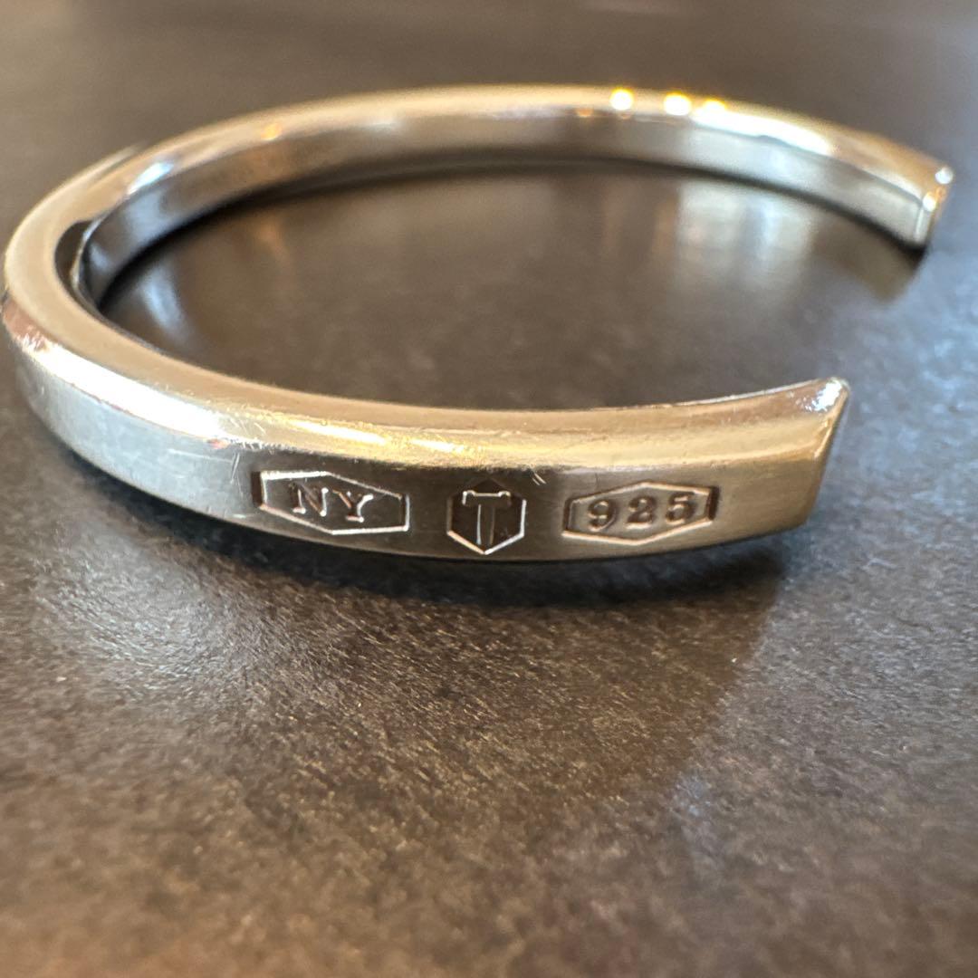 最終お値引き TIFFANY & Co. メイカーズ ナローカフ バングル