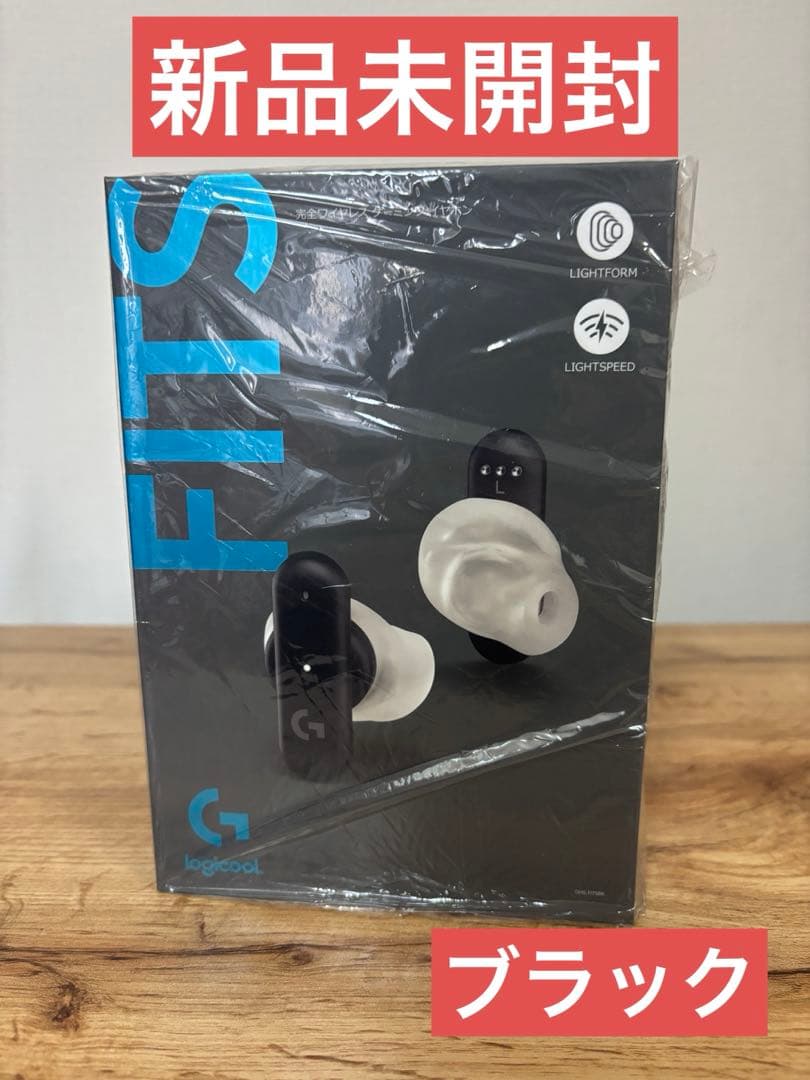 ロジクール G FITS ブラック ワイヤレスゲーミングイヤホン