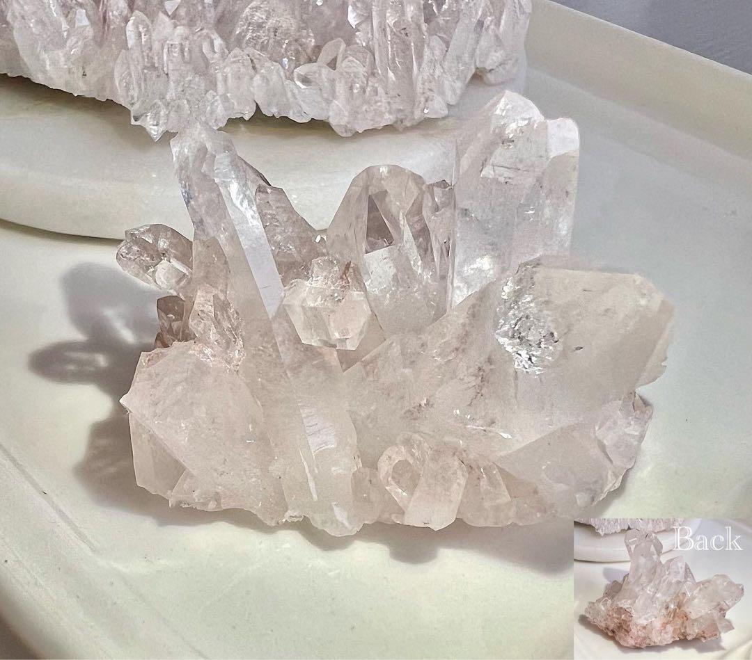 ピンクレムリアンクォーツクラスター