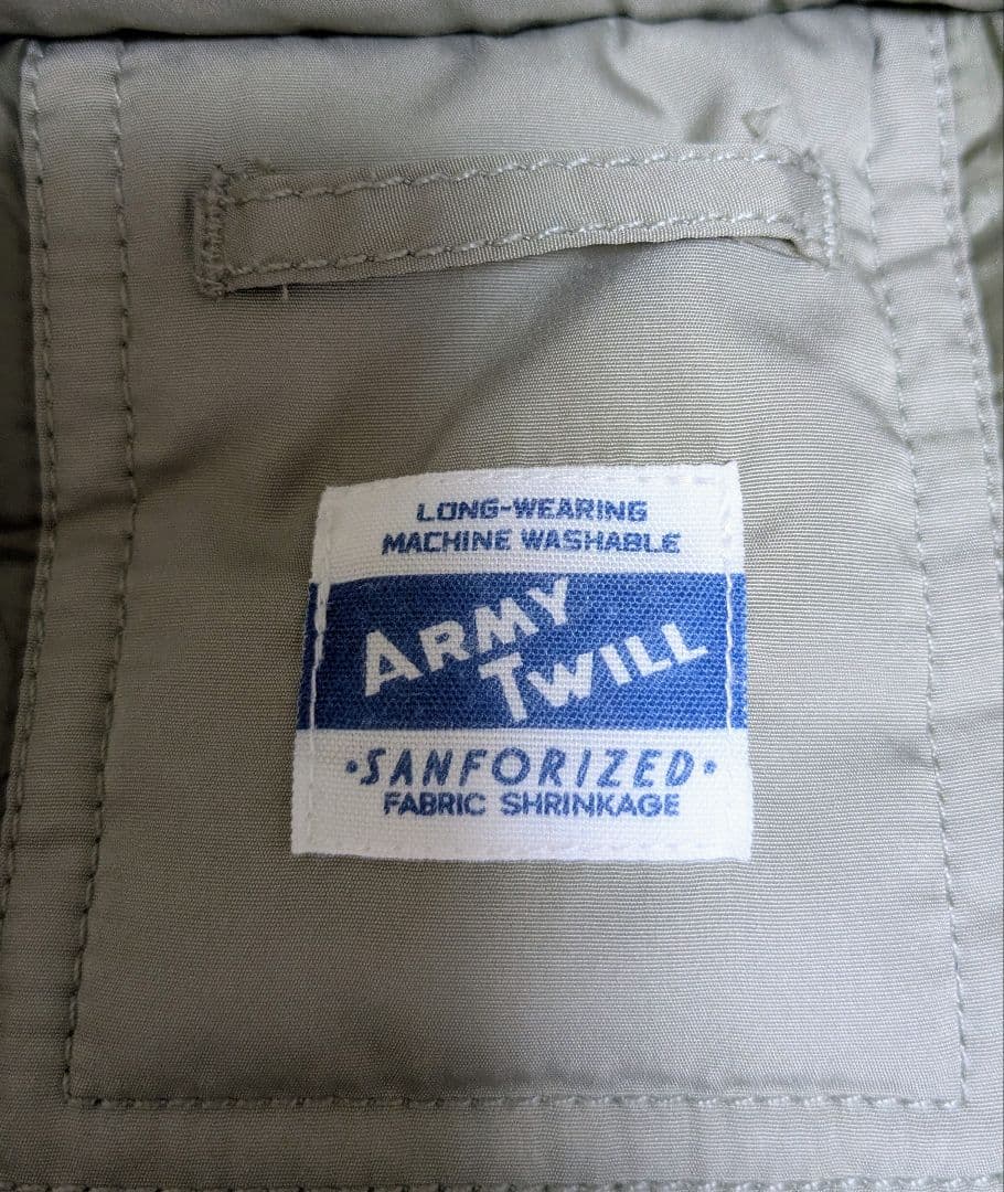 フ*ン様 ARMY TWILL アーミーツイル モンスターパーカー レベル7