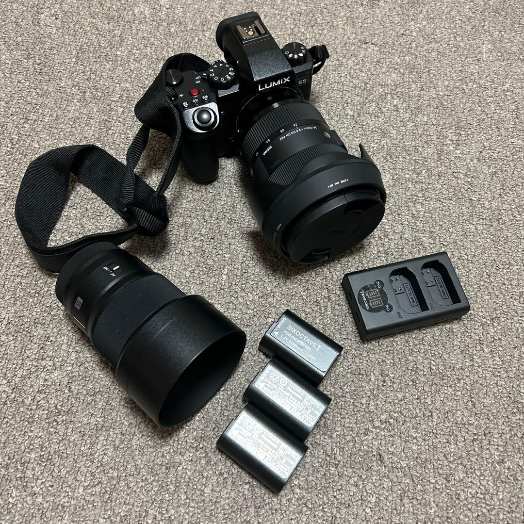 LUMIX S5ii+単焦点50mm+SIGMA24-70mm DGDN
