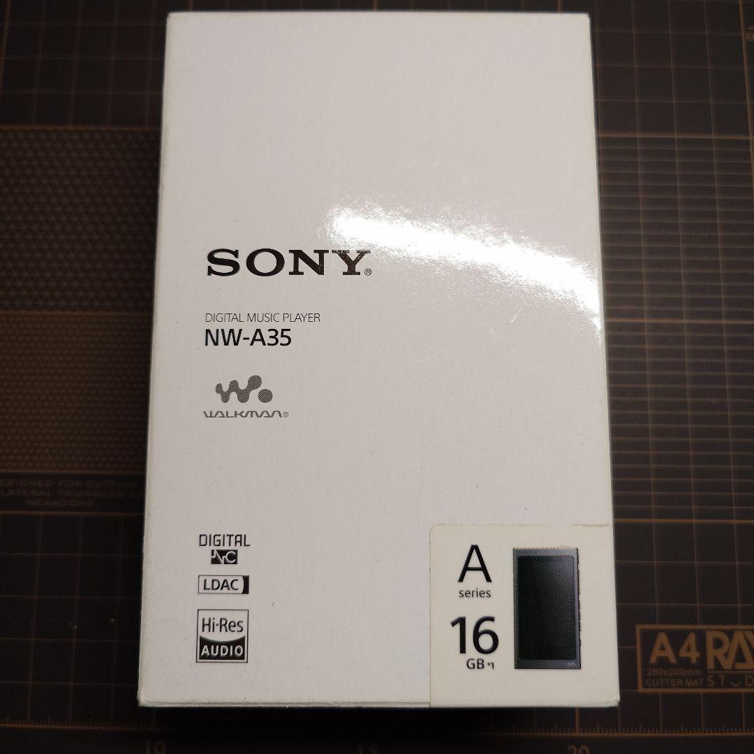 ポータブルプレーヤー SONY DIGITAL MUSIC PLAYER NW-A35 16GB