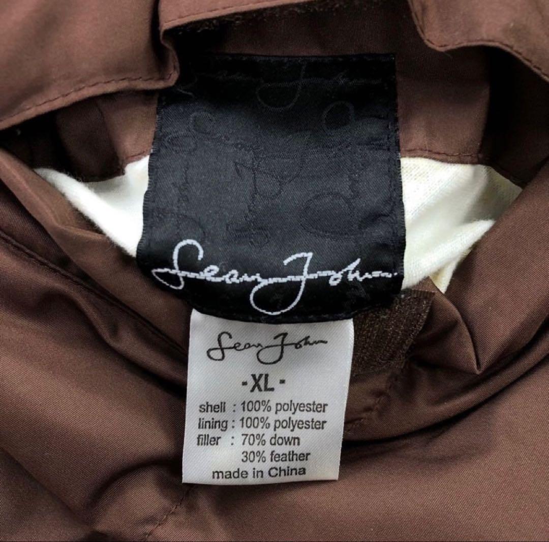 sean john リバーシブルダウンジャケット