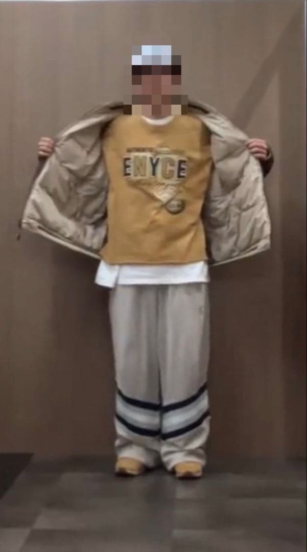 sean john リバーシブルダウンジャケット