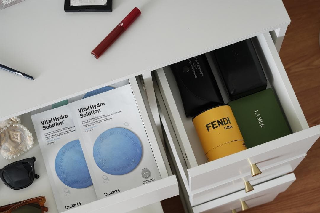 ドレッサー 化粧台 テーブル鏡台 LEDライト 引き出し収納 メイク台 シンプル