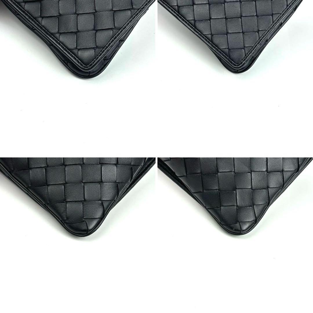 専用■ボッテガヴェネタ マキシイントレチャート ショルダーバッグ ラムスキン