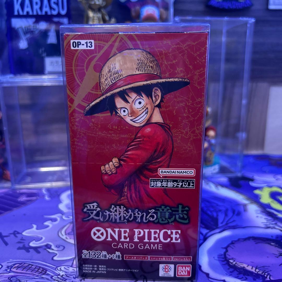 ワンピースカード　Box 受け継がれる意志　テープ付き
