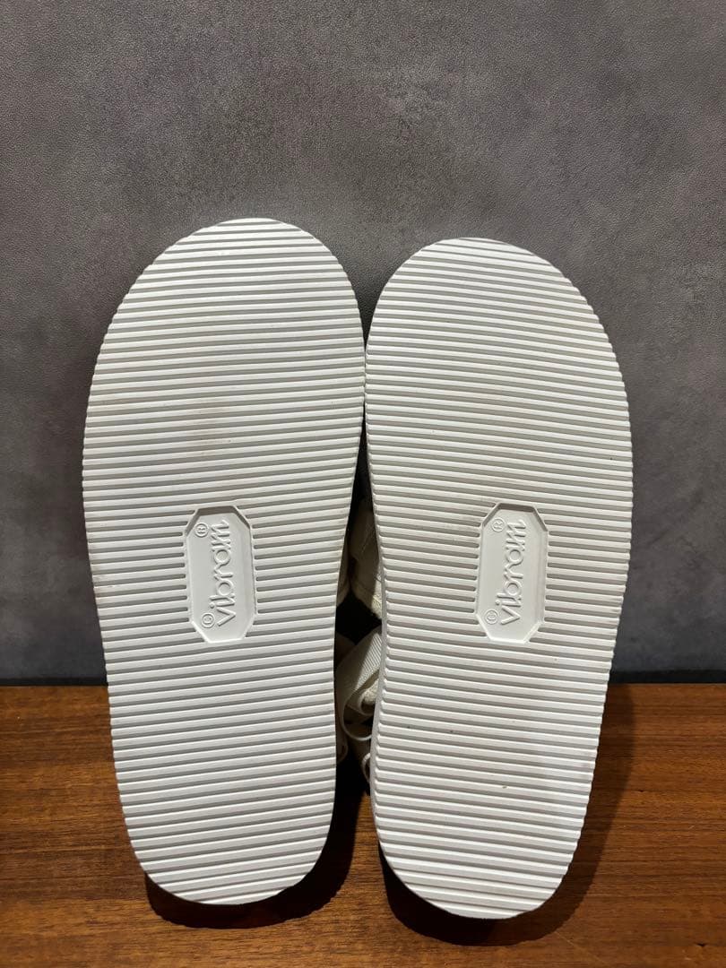 SUICOKE スイコックOG-061 ホワイトハラコ　ムートンサボサンダル