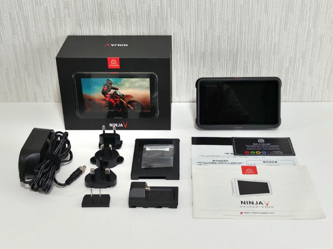 【美品】ATOMOS NINJA V 4K対応レコーダー ATOMNJAV01