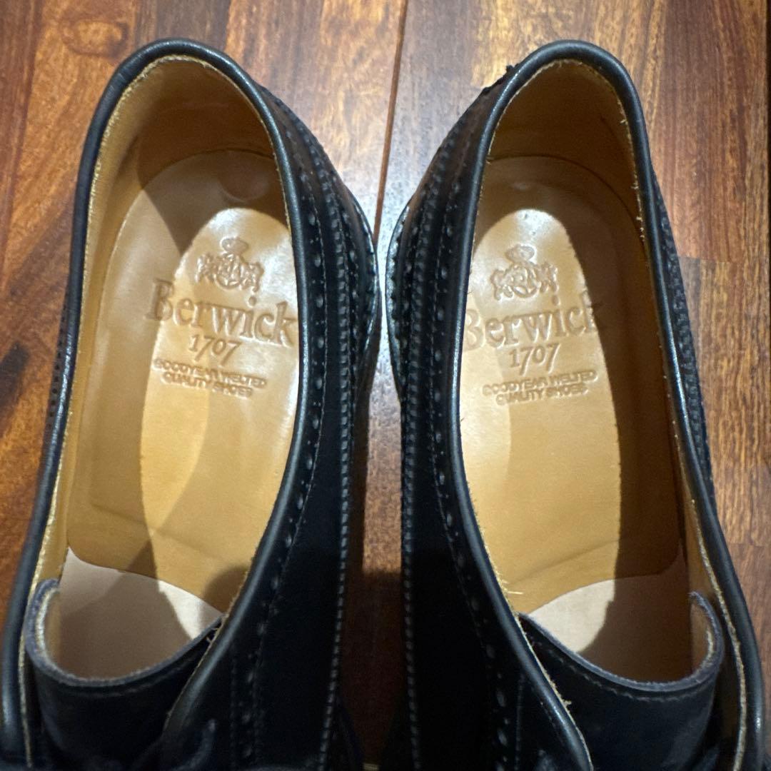 バーウィック1707　4550 ウィングチップ　UK8 27 BERWICK