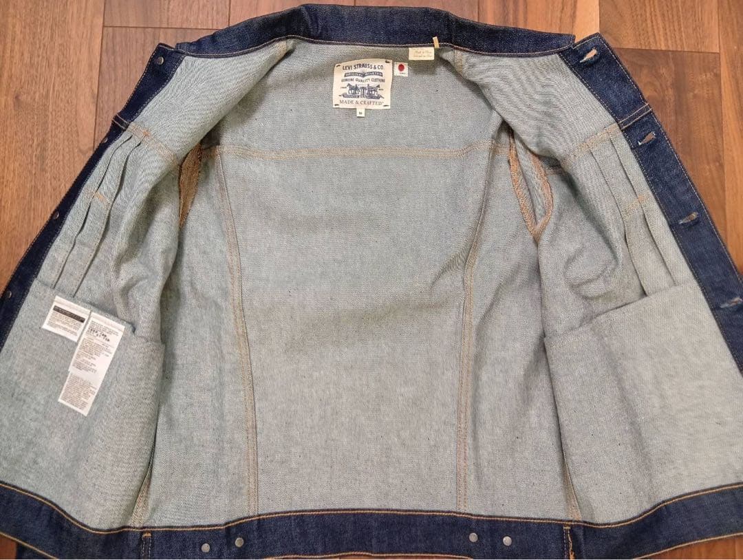 インディゴ デニムジャケット