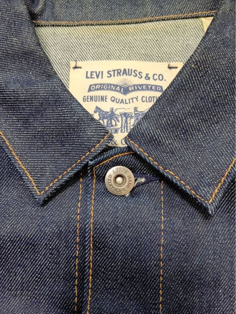 インディゴ デニムジャケット