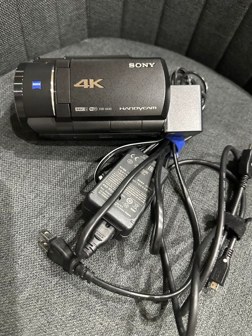 ビデオカメラ SONY 4K Handycam FDR-AX45 (BLACK)