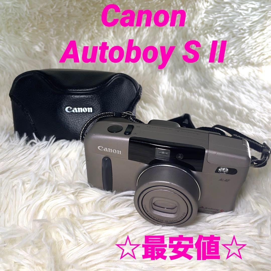 【ジャンク品】Canon Autoboy S II コンパクトフィルムカメラ