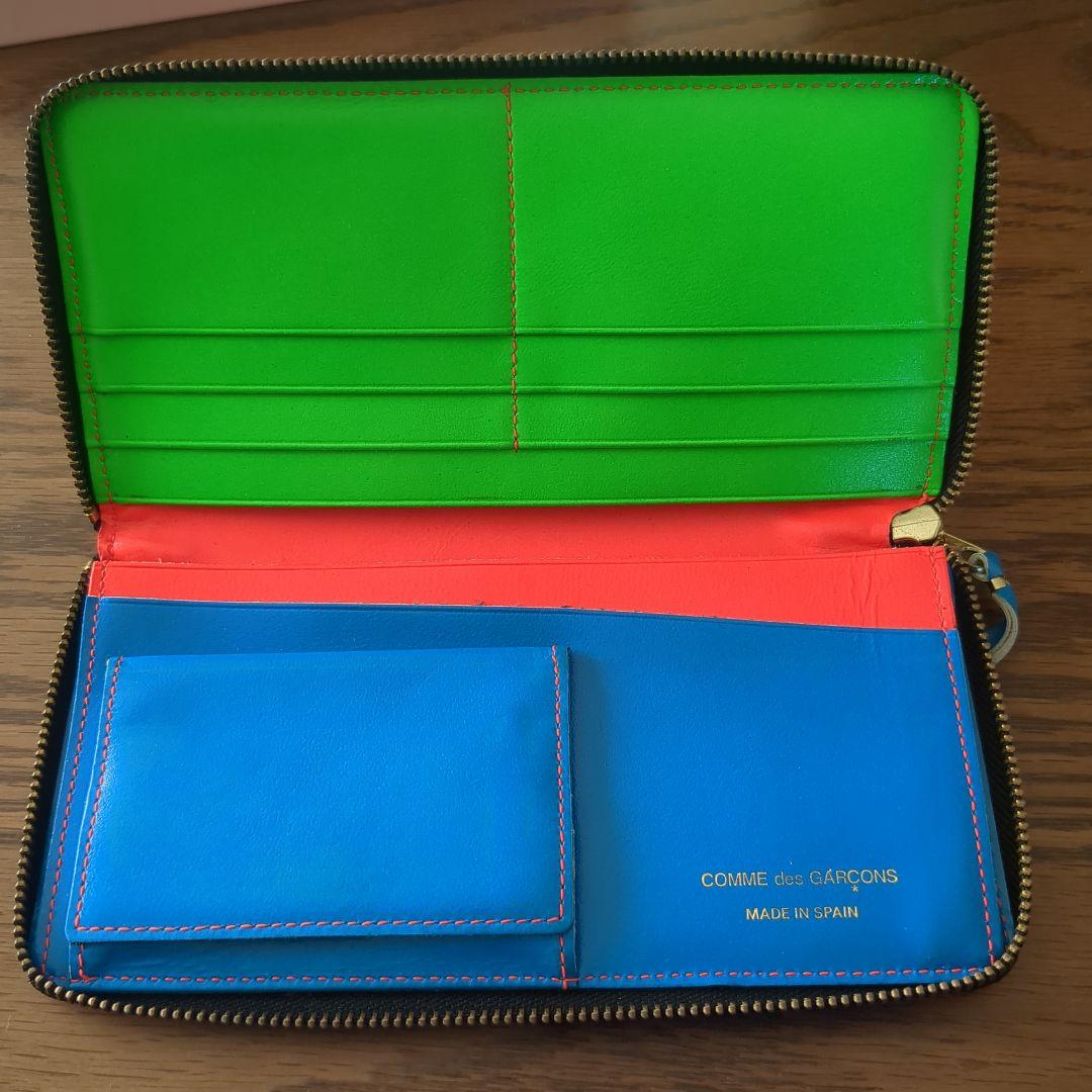 最終値下げ　COMME des GARCONS ネオンカラー 長財布