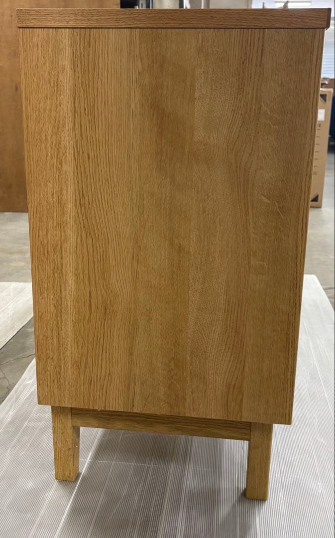 【送料込】【中古品】レッドオーク 120サイドボード