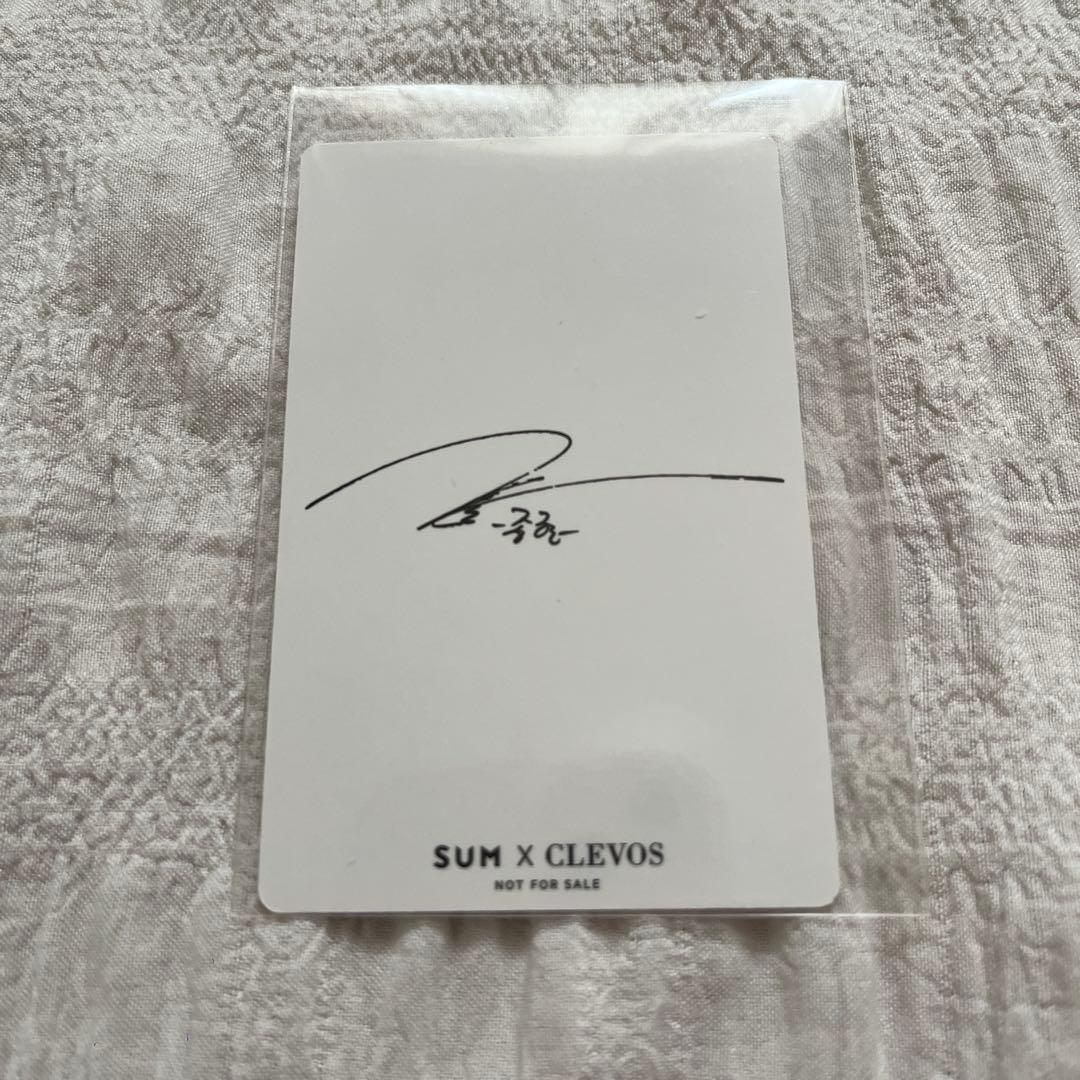 SHINee ジョンヒョン CLEVOS ウェットティッシュ トレカ 2枚セット