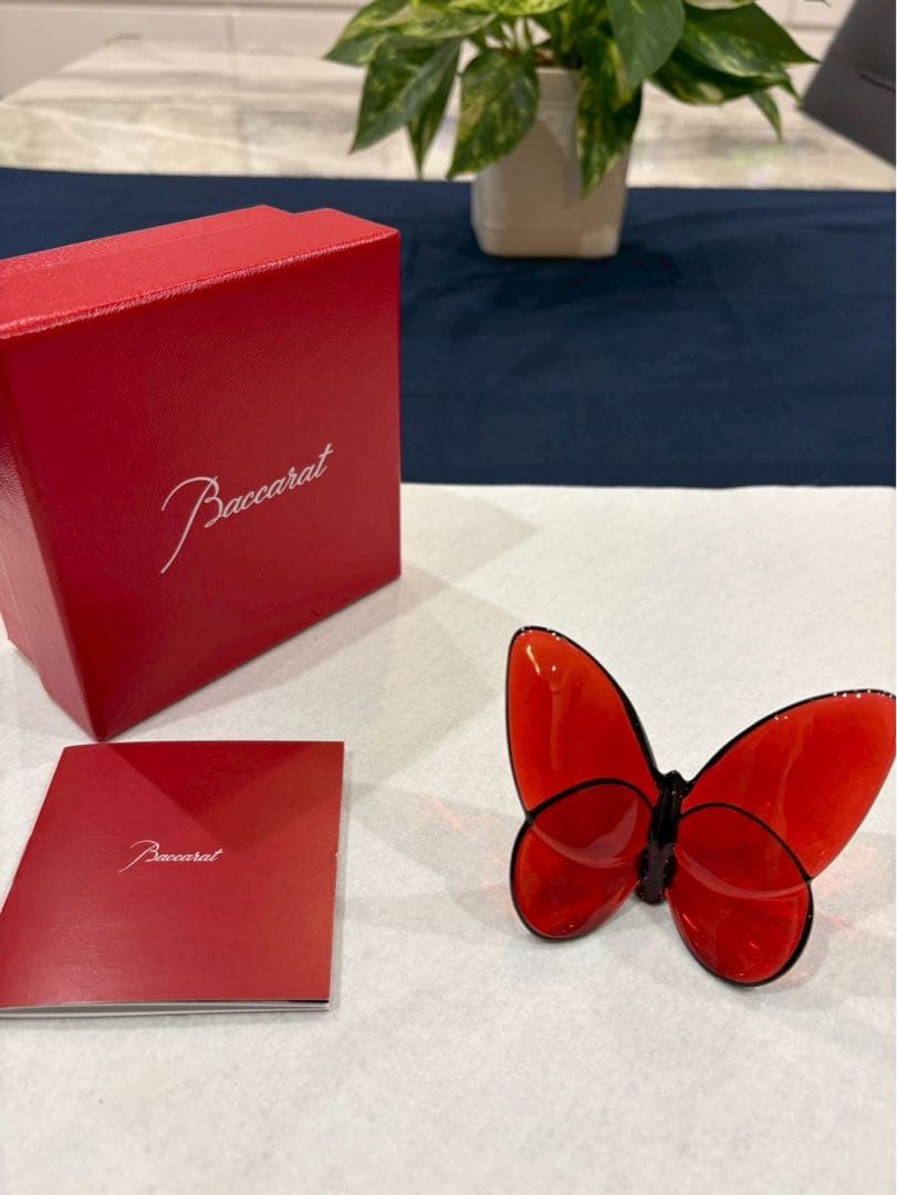 新品未使用★ラッキーバタフライ 赤